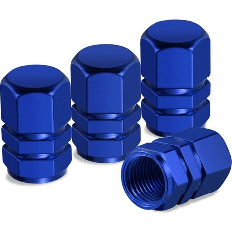 Lot de 4 bouchons de valve en alliage, accessoires pour valve de pneu (1/5)