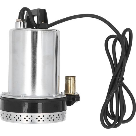 Pompe Submersible DC 180W, levage de 8m, sortie 1 pouce, boîtier en acier inoxydable, moteur en cuivre, puits pour jardin, étang et piscine, DC12V