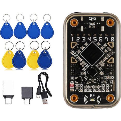 Lecteur de puce RFID Chameleon Ultra + porte-clés 4 UID/4 CUID (1/5)