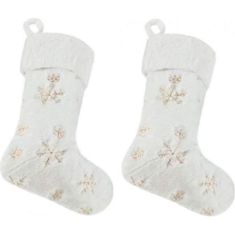 Bas de Noël Suspending Sac-cadeau Chaussettes Ornements pour les décorations d'arbres de Noël Style1 (1/4)