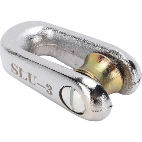 Outil de tirage de câble 3T argenté 7,5 cm 2,95 po, connecteur de rupture à roulement en acier allié pour éliminer les nœuds (1/5)