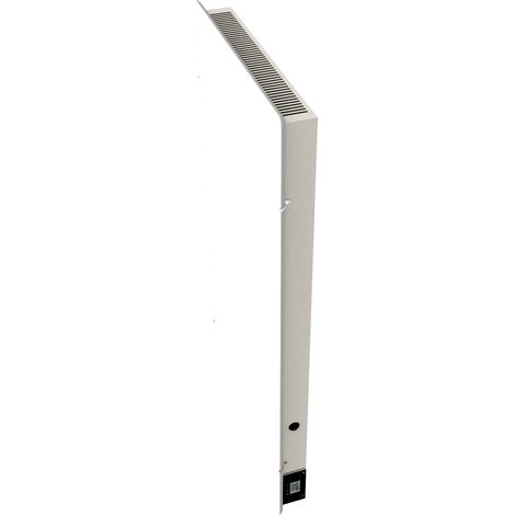 Radiateur à inertie Wifi Blanc Quartz 800W Vertical - Valderoma BZ08VEW (1/4)