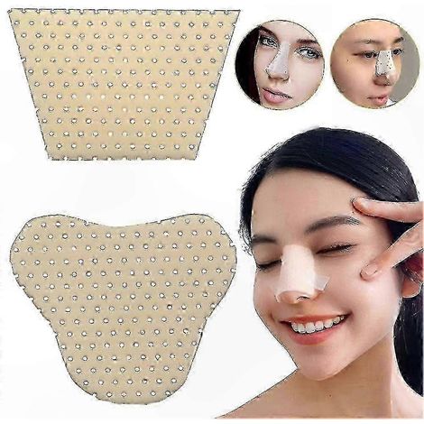 Pont nasal personnalisable pour la cicatrisation postopératoire et le soutien des fractures léger et durable dispositif de protection externe attelle nasale trapézoïdale. (1/5)