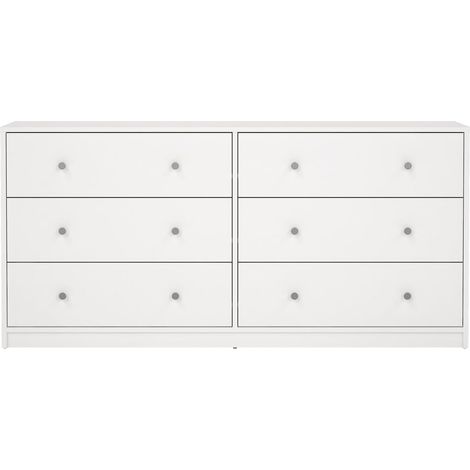 Comò doppio 6 cassetti L143,1 cm - LISE (1/5)