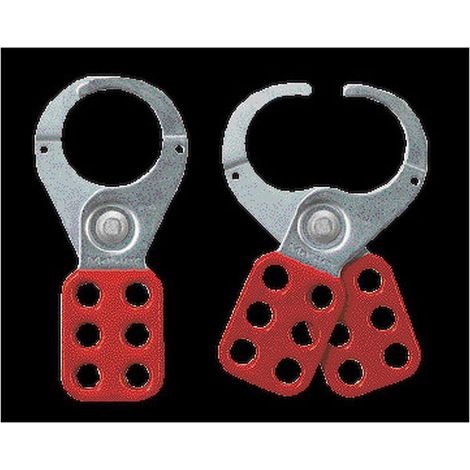 Crochet de consignation 421 acier machoire diamètre 38 mm pour 6 cadenas - MASTER LOCK