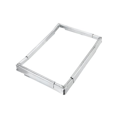 GRÖMO® Zink Überhangsteckrahmen 4 Eckteile (2 LK + 2 KL), 62791 (1/2)