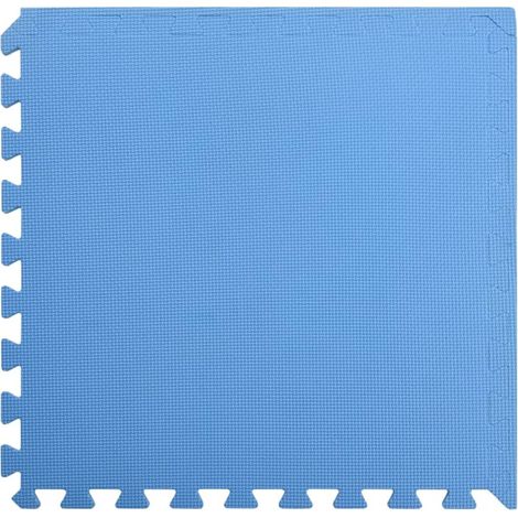 Tapis de sol 24 pcs 8,64㎡ Mousse EVA Bleu (1/5)
