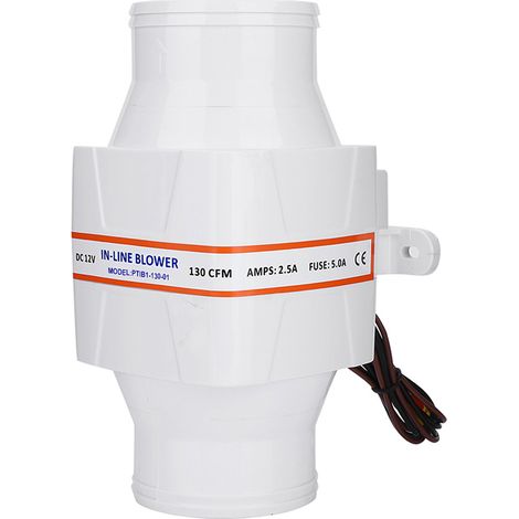Souffleur cale marin ABS basse conso – ventilation caravane, étanche et efficace pour yachts (1/5)