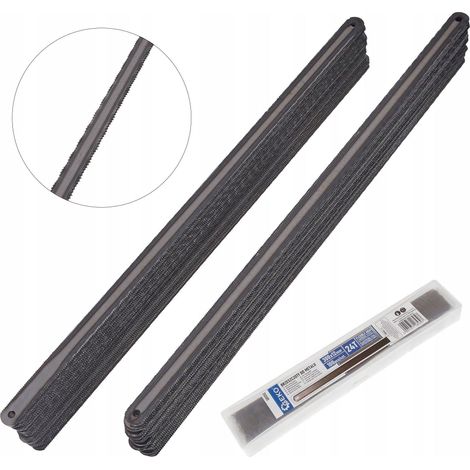 Geko Lame de scie standard métallique 300x12 mm 24 dents (1/2)