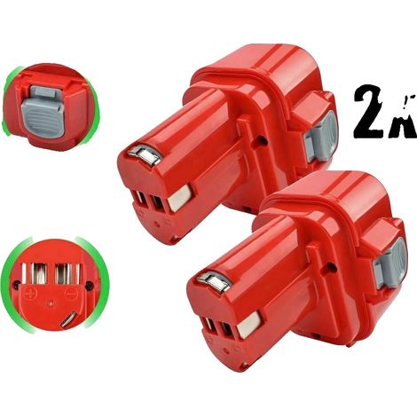 Ersatzakku, 4000 mAh Kapazität, wiederaufladbar, 2 Stück (1/2)