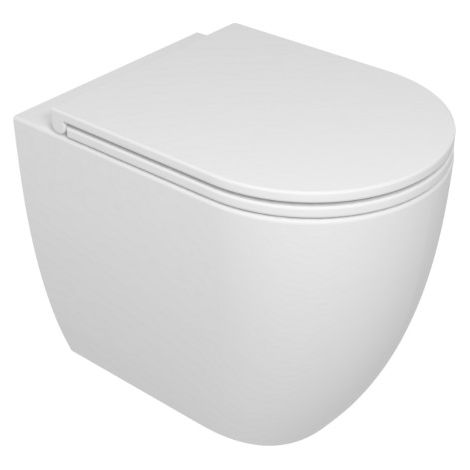 Water/bidet Like filomuro senza brida cm. 52,5x36 bianco lucido (1/4)