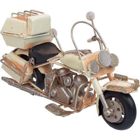 Moto de metal marrón 19x8.5x11.5 (1/5)