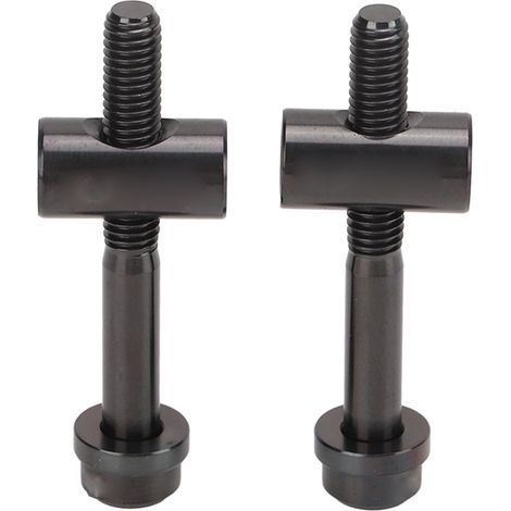 2 Stück M5 x 40 mm Fahrradsattelstützenschrauben, Sattelstützenbefestigungsschrauben, DIY-Fahrradersatzteile (1/5)