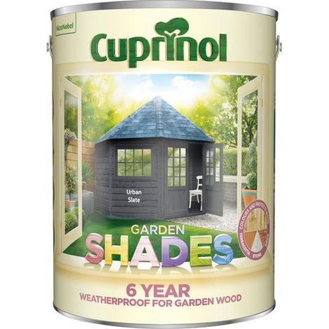 Cuprinol 5317077 Garden Shades Urban Slate 5 litre CUPGSUS5L