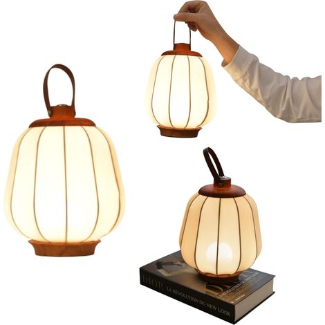 Lampada Tavolo LED Senza Fili Lanterna 4000 mAh Estate (1/5)
