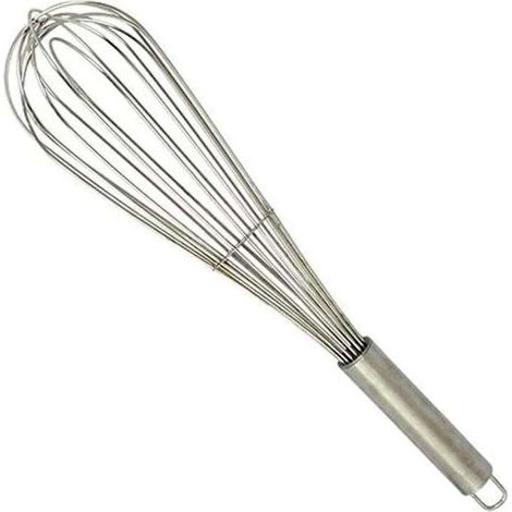 Frusta in filo d'acciaio 30 cm Gnali