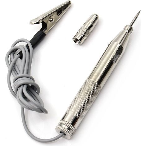 Testeur de tension de circuit, testeur de tension automobile 6V/12V/24V, outil de test électrique en forme de stylo avec sonde, outil de réparation-AquaForge