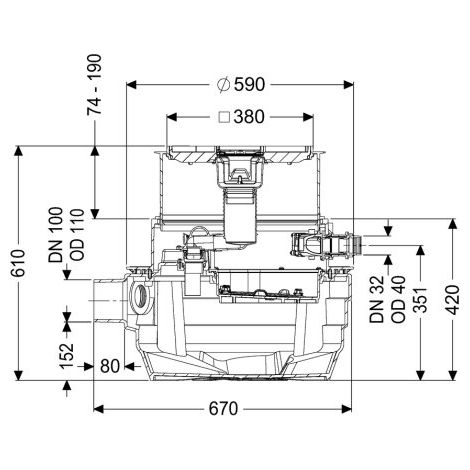 KESSEL 28700S-RBK Kit pour gros œuvre