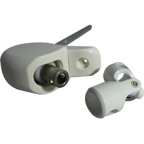 Renvoi 120° ZF embase étroite 6P7 L355 Blanc