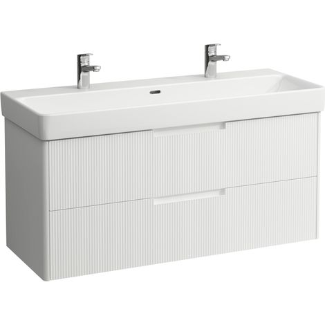 LAUFEN Juna Waschtischunterbau, 2 Schubladen, inklusive