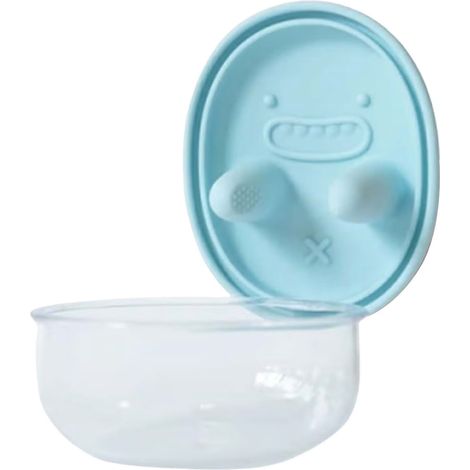 Boite A Collations - Joint En Silicone 360 Degres 2 Mm - 4 Compartiments 50 Ml - Fermeture Enfant 3 Kg - Polypropylene Lave-vaisselle - 15 X 15 X 5 Cm - 1 Unite (1/5)
