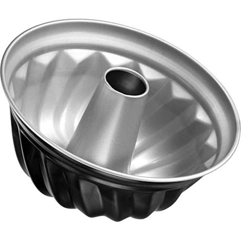Zenker Stampo per Budino, Acciaio, Nero, 22 cm (1/5)