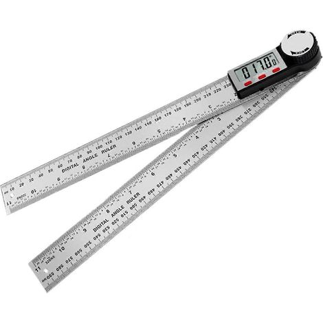 Digitaler Winkelmesser (Edelstahl, 300 mm)