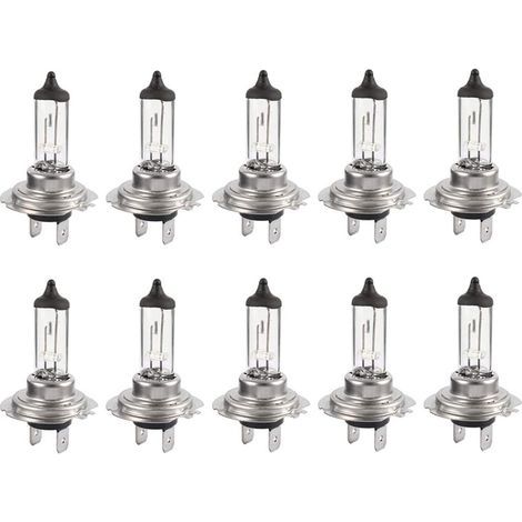 H7 12V 55W Xenon-Halogenlampen – Lange Lebensdauer – Abblend-/Fernlicht – 10er-Pack (1/5)