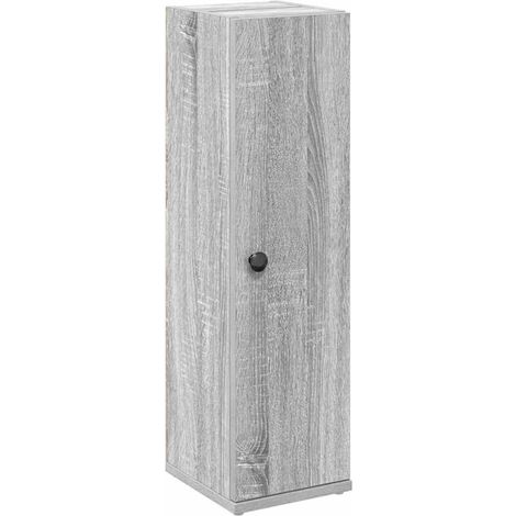 Meuble de salle de bain,Armoire de bain avec porte-rouleau sonoma gris CFW168863 (1/5)