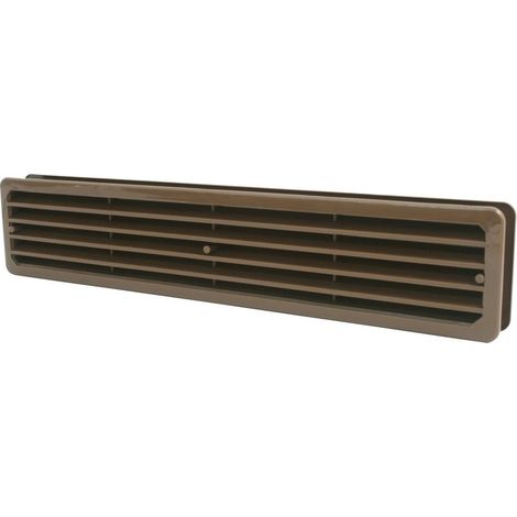 Marley Türlüftungsgitter 452 x 92 mm, braun Lüftungsgitter