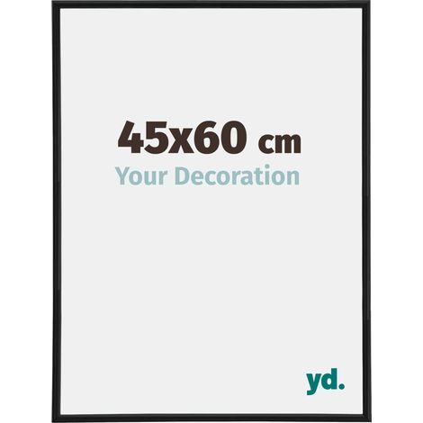 yd. - Cadre photo 45x60 - Noir Mat - Plastique - Annecy