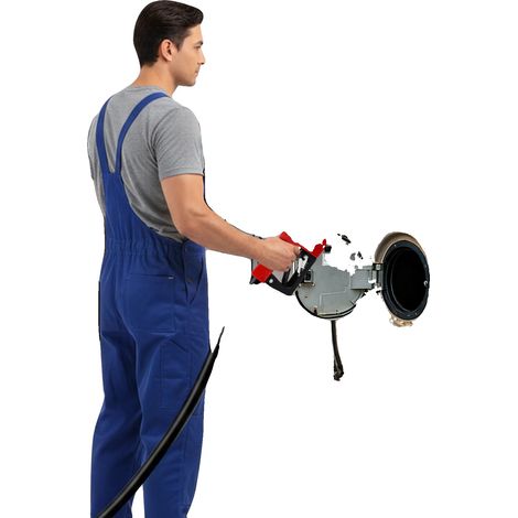 Bomba de transferencia de combustible diésel, potencia de 550 W, caudal de 60 L/min, manguera de entrada de PVC de 2 m, manguera de salida de goma de 4 m, presión máxima de 0,29 MPa. (1/5)