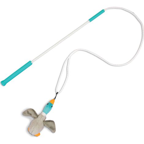 Jouet interactif pour Chien pour l'exercice et Le Jeu, Jouet couineur en Peluche Inclus, Multicolore (1/5)
