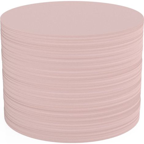 Magnetoplan Kommunikationskarte rund, Ø 100 mm, 500 Stück, rosa, D 100 mm, 500 BL 500 Stk