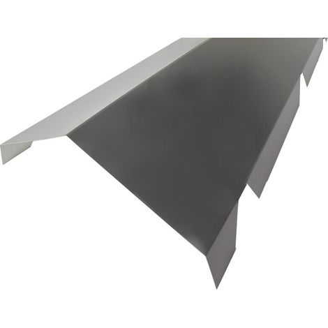 Colmo a doppia dentatura per vassoio in acciaio 1045 - Grigio antracite RAL 7016, H: 260 mm, L: 450 mm, L: 2100 mm