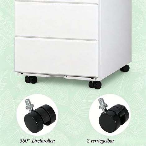 Bureau moderne organiseur, meuble de classement, armoire de rangement (fournie uniquement) (1/4)