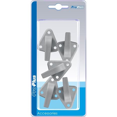 Gancio per corda in plastica con occhiello 48x45mm 5 pezzi in blister (1/5)