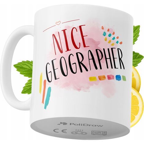 Taza de café/té divertida y humorística para geógrafos. Taza con diseño gráfico y texto gracioso para cumpleaños, santos y días festivos. Taza premium para ocasiones especiales en casa, la oficina o e (1/5)