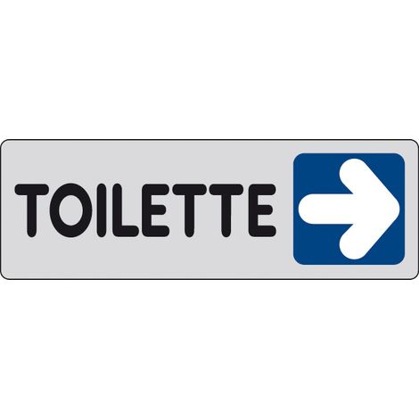 ETICHETTA ADESIVA 150X50 TOILETTE (DX)- 10,0 pz