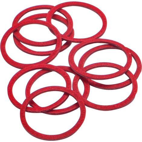 Juntas de fibra roja para cabezal de grifo QUICK PLOMBERIE - 20x150 (x10) (1/3)