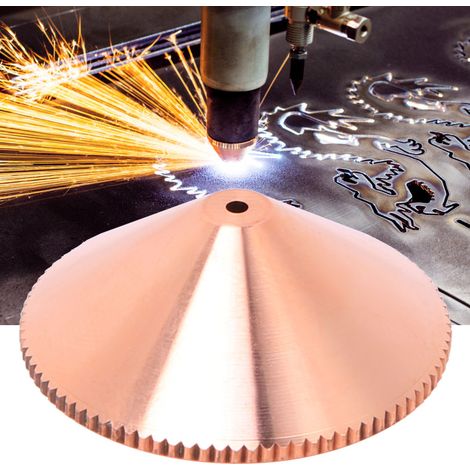 Buse laser monocouche en laiton (1 pièce) pour machine de découpe laser CO2/fibre, diamètres : 0,8/1,0/1,2/1,4/1,5 mm et 1,5 mm. (1/5)