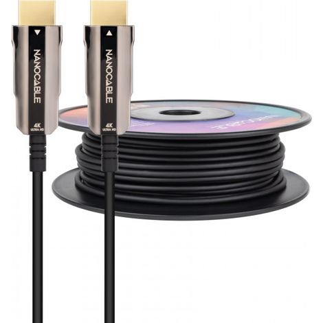 Câble Hdmi V2.0 4k@60hz Aoc Fibre 60m Nanocable 10.15.2060 (1/3)
