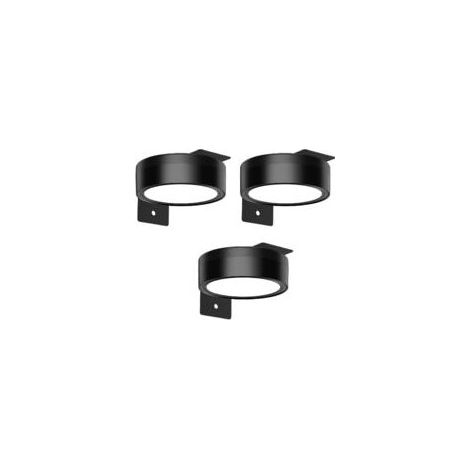 Lot de 3 lampes magnétiques à piles pour tableaux, avec 3 modes d'éclairage, minuterie à distance et intensité réglable, idéales pour la peinture et les portraits. Lampes sans fil (1/5)