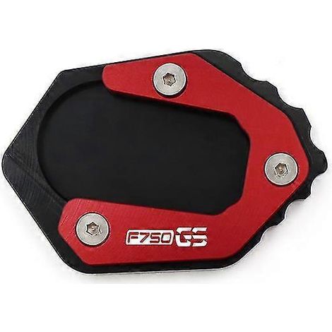 Für BMW F850GS F850GS F750GS F850GS F750GS F850GS F750GS 2018–2022 Motorradzubehör CNC Kickstand Seitenständerverlängerung Vergrößerungspad – Rot-F750GS (1/5)