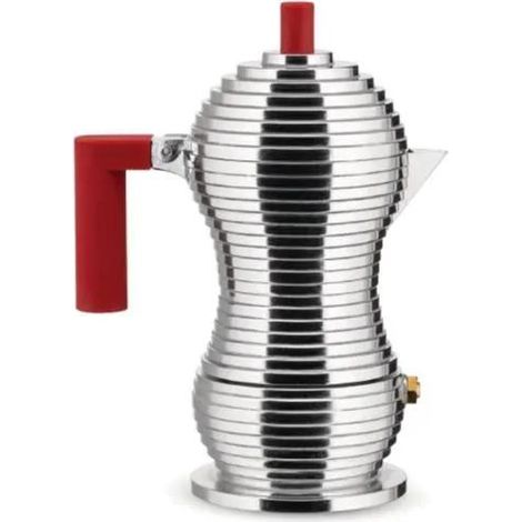 Kaffeemaschine Alessi Pulcina rot 15 cl Aluminium