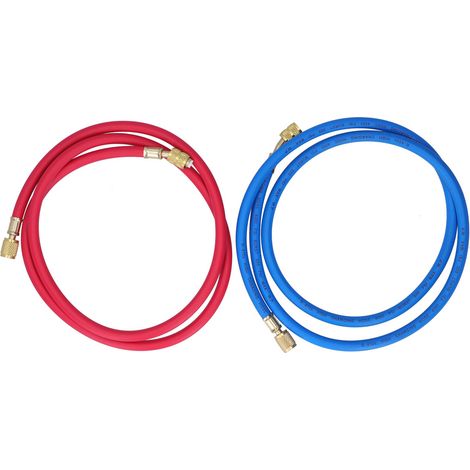 Tuyau de recharge de réfrigérant R410, 2 pièces de 1,5m pour réparation climatisation auto, accessoire voiture