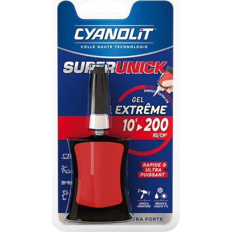 Extrempräziser Gel-Kleber 4g Blister Cyanolit