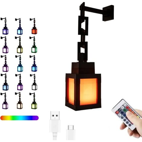 Lampe d'ambiance LED rechargeable avec télécommande, lampe de table ou murale à 16 couleurs changeantes, idéale pour la (1/5)