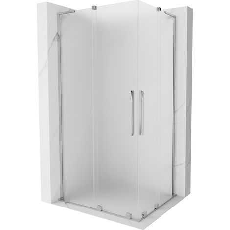 Mexen Velar L Duo Duschkabine, Schiebetür, 100 x 90 cm, matt, Chrom - 871-100-090-02-33-01 (1/5)