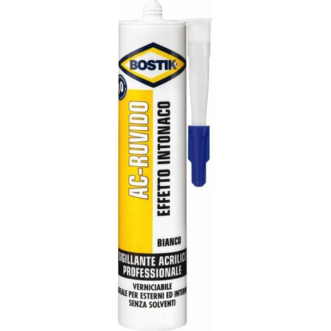 12 x BOSTIK SIGILLANTE AC-RUVIDO 300 ML EFF INTON BCO